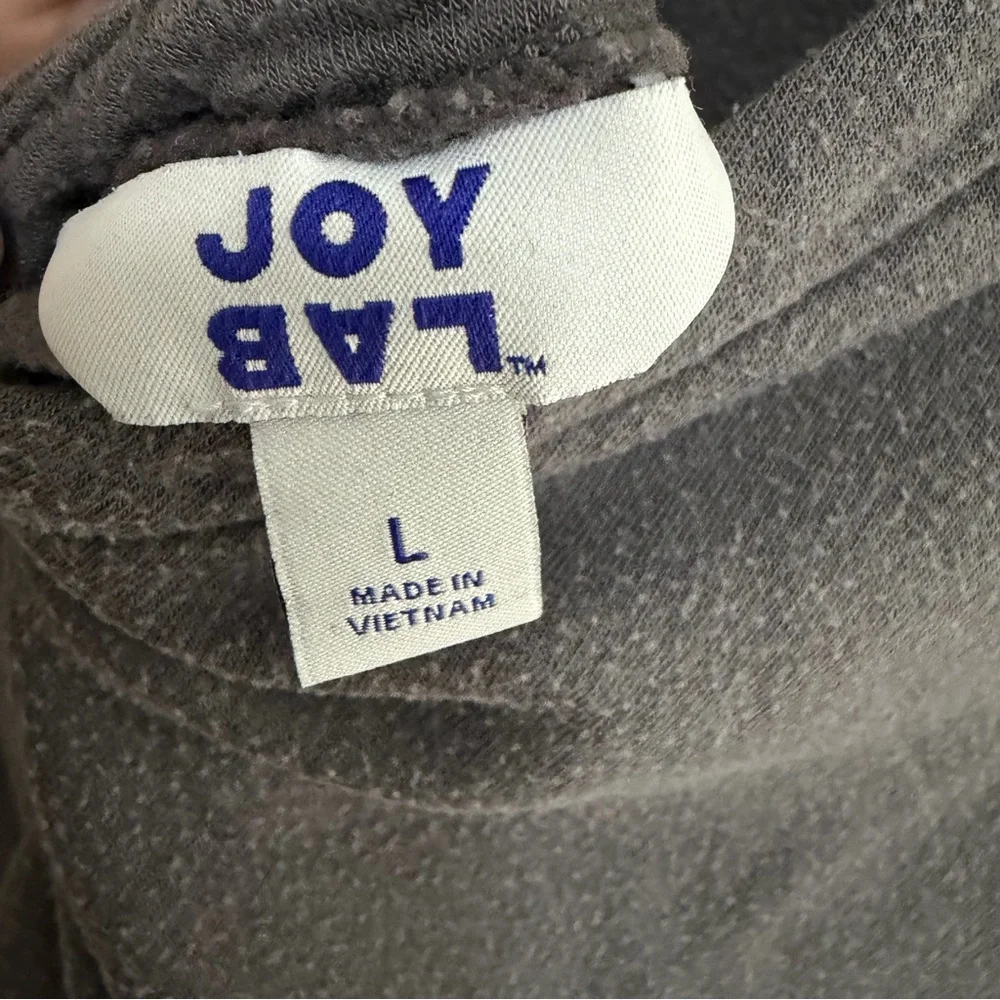 JoyLab Grey Cutout Athletic Sweatshirt Women’s Large - Picture 6 of 6